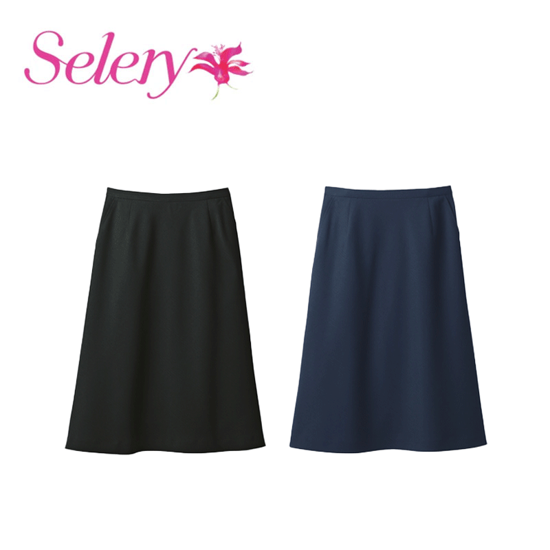 事務服 ユニフォーム  A伝達ルートスコート レディース 養護ホーム洗い濯ぎ セロリー Selery S16940 S16941