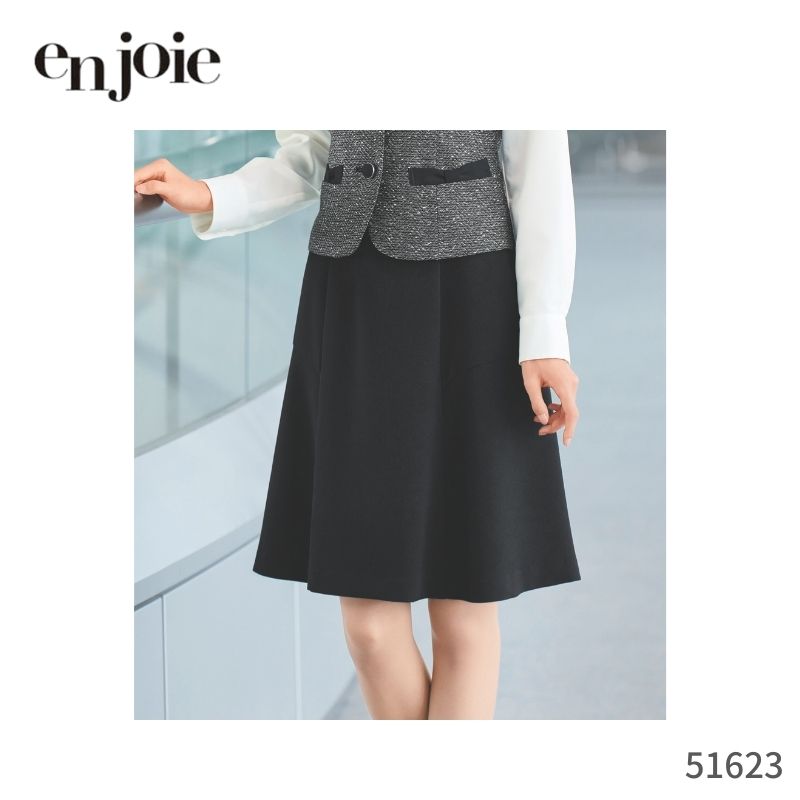 楽天市場】事務服 スカート ジョア en joieフレアースカート 51623
