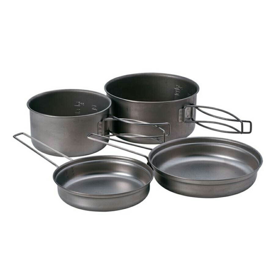 楽天市場】snow peak スノーピーク Titanium 3 Piece Cookset