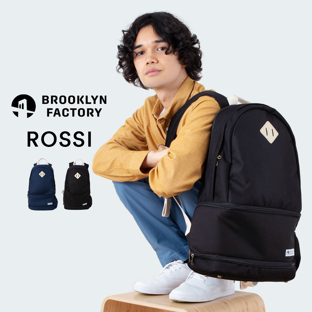 楽天市場 カメラバッグ リュック 一眼レフ カメラ女子 おしゃれ 男女兼用 ミラーレス カメラリュック Brooklyn Factory Rossi In Neutral インニュートラル