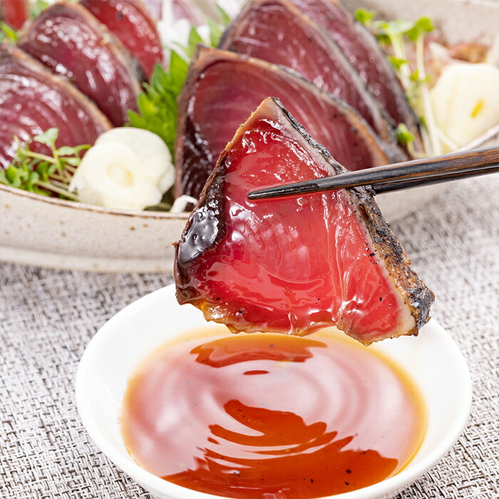 完全ワラ焼き　龍馬タタキ（南方ギフトセット）たれ・塩付き 鰹 カツオ 刺身 冷凍 ギフト プレゼント 中元 歳暮 国産 高知 送料無料 父の日 母の日 お取り寄せ　2024冬ギフト