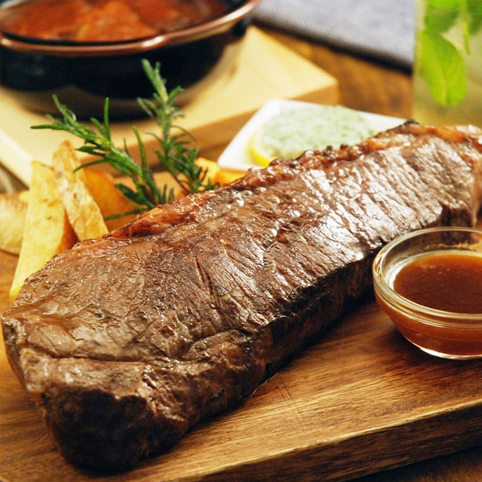 氷温熟成ポンドグリルドステーキ(450g) グリルドステーキ 牛サーロイン 牛肉 和風 オニオンソース 父の日 母の日 ギフト 御歳暮ギフト