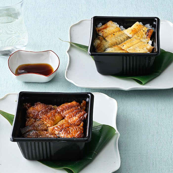 小さな蒲焼丼・白焼丼詰合せ うな丼 うなぎ ウナギ 鰻 愛知産 新甫 ギフト 贈り物 手土産 土用 丑の日 冷凍 レンチン お取り寄せ 御歳暮ギフト