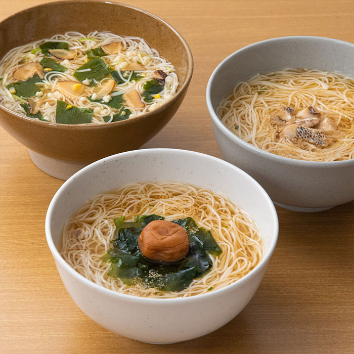 揖保乃糸にゅうめん 3種12食セット 冬期限定 柚子 ゆず味 梅うめ味 鯛 たい味 手延べ 素麺 そうめん いぼの糸 即席 麺 インスタント