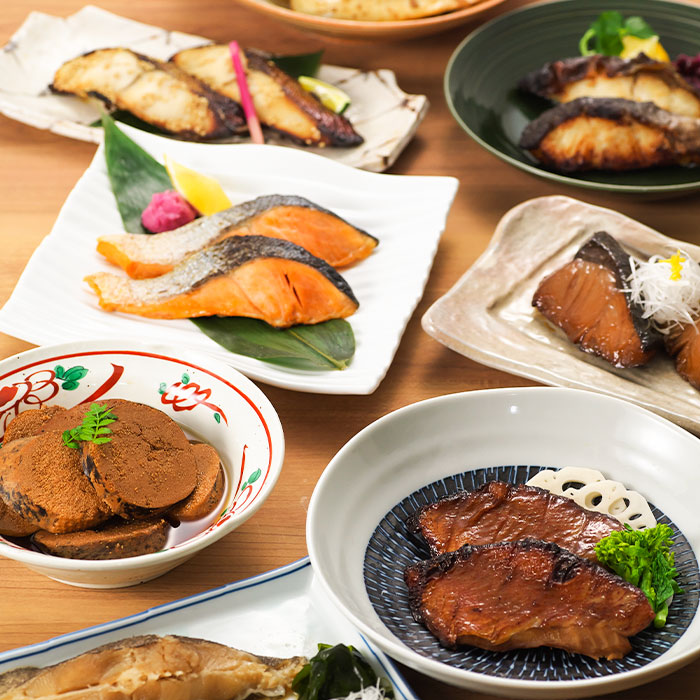 魚魚日和（ととびより） 焼魚・煮魚セット ぶり照焼 かれい煮付 鮭塩焼 銀だら西京焼 さば味噌煮 たらこ煮 父の日 母の日 ギフト 御歳暮ギフト