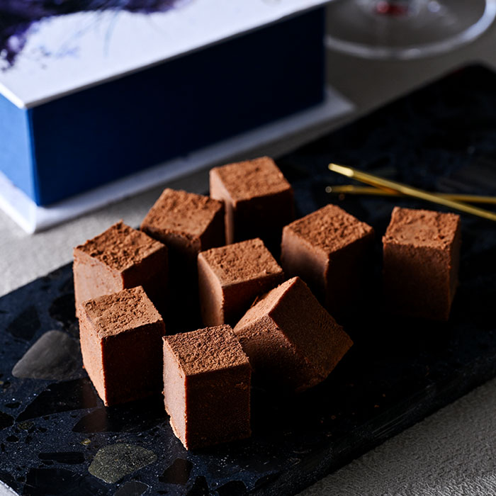 生チョコ(ブランデー) 2箱セット ベルタ社 20年 ブランデー使用 大人の生チョコ ミルクチョコレート 高級 ギフト 洋菓子 プレゼント