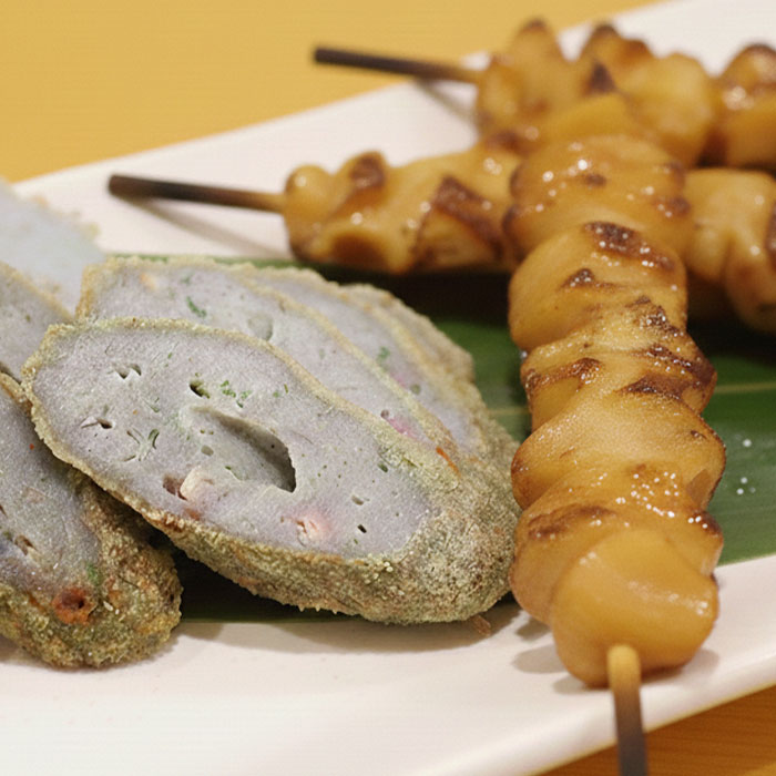 バイ貝の串焼き・沖ギスの竹棒セット 各3本×3 計18本 京都府産 ニギス 骨まで食べられる 特製ダレ 珍味 おつまみ お取り寄せ グルメ 冷凍