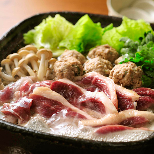 築地 鳥藤 送料無料 鴨づくし鍋セット（2～3人前）　鴨肉 鍋　2024冬ギフト