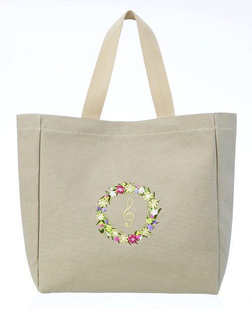 ＢＧＥＢ８６０ＷＲ 刺繍ハンプレッスンバッグ 借り受ける ナカノ 音手箱