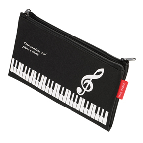 楽天市場 Piano Line ４ポケットペンケース ト音記号 ピアノライン 音手箱
