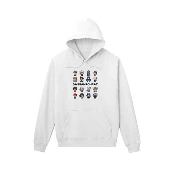 ダンガンロンパ1・2 Reload ドット絵モチーフパーカー ver.B メンズ Mサイズ【予約 再販 7月下旬 発売予定】