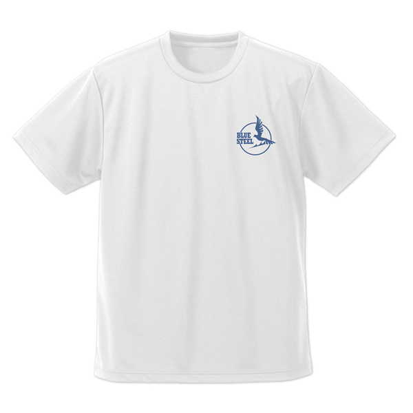 蒼き鋼のアルペジオ ドライTシャツ 原作版 蒼き鋼のアルペジオ WHITE-L【予約 再販 8月下旬 発売予定】画像