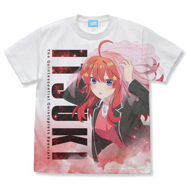 五等分の花嫁∽ フルグラフィックTシャツ 中野五月 WHITE-XL【予約 再販 7月上旬 発売予定】