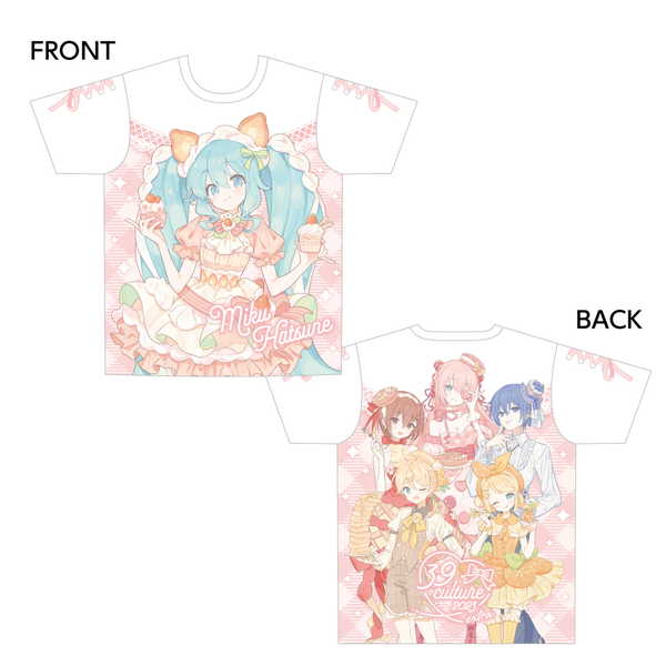 楽天市場】初音ミク 39Culture 2024 FES フルグラフィックTシャツ L