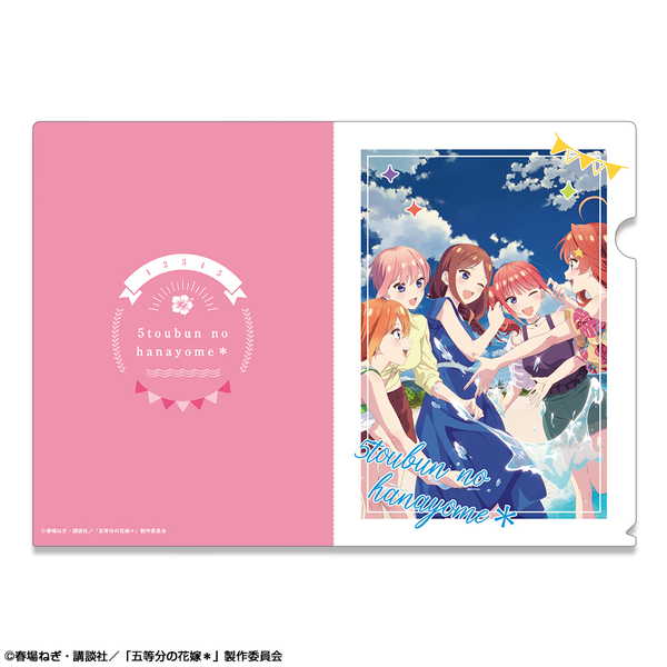 楽天市場】五等分の花嫁五等分の花嫁∽ クリアポスター