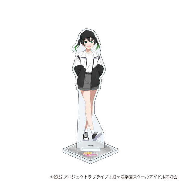 ラブライブ 虹ヶ咲学園スクールアイドル同好会　天王寺璃奈　アクリルスタンド グッズ-スタンドポップ】ラブライブ！虹ヶ咲学園スクール