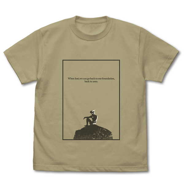 ウルトラマンゼロ Tシャツ たたずむウルトラマンゼロ SAND KHAKI-M【予約 再販 8月下旬 発売予定】画像