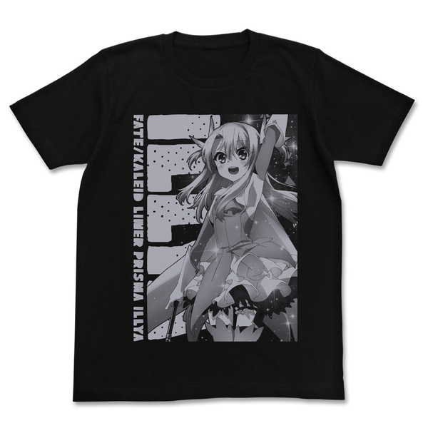 Fate/kaleid liner プリズマ☆イリヤ ツヴァイ ヘルツ！ Tシャツ イリヤ BLACK-M【予約 09/中 発売予定】画像