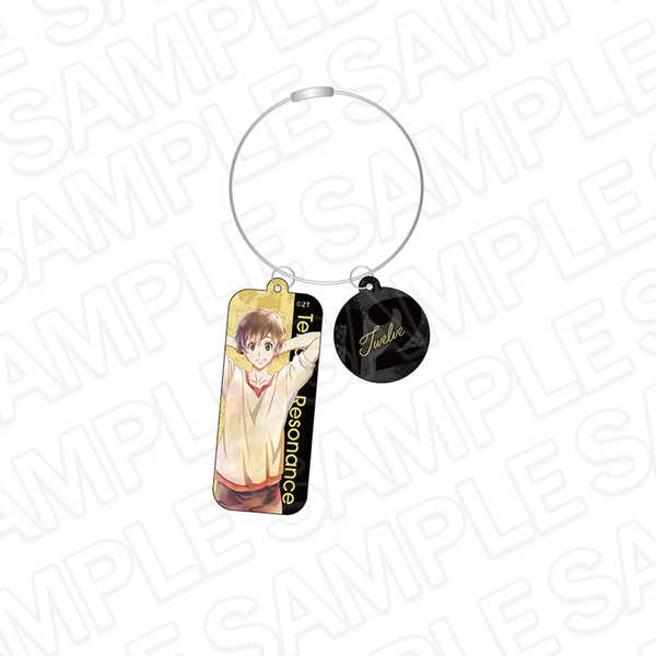 残響のテロル ワイヤーキーホルダー PALE TONE series ツエルブ【予約 09/下 発売予定】画像