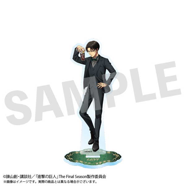 楽天市場】進撃の巨人 BIGアクリルスタンド 描き下ろし リヴァイ 現在