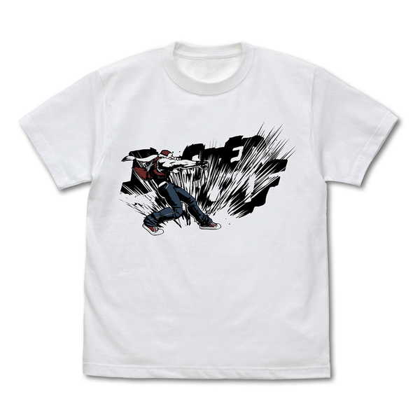 THE KING OF FIGHTERS XV Tシャツ バスターウルフ WHITE-L【予約 再販 4月中旬 発売予定】画像