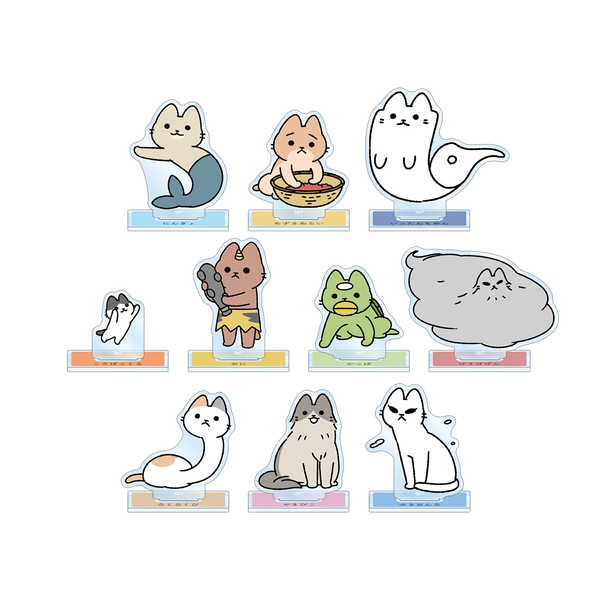 楽天市場】ねこ娘 アクリルスタンド（新規描き下ろしイラスト）【二次