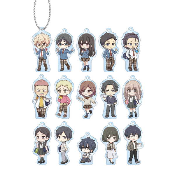 この音とまれ！ トレーディングアクリルキーホルダー ちびキャラ 放課後ver. 1BOX【予約 03/下 発売予定】画像