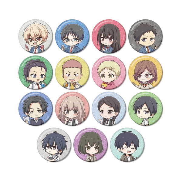 この音とまれ！ トレーディンググリッター缶バッジ ちびキャラ 放課後ver. 1BOX【予約 03/下 発売予定】画像