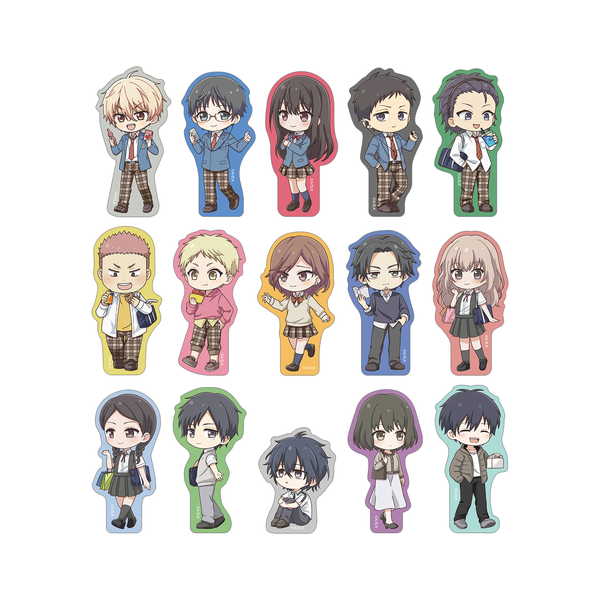 この音とまれ！ トレーディングダイカットステッカー ちびキャラ 放課後ver. 1BOX【予約 03/下 発売予定】画像