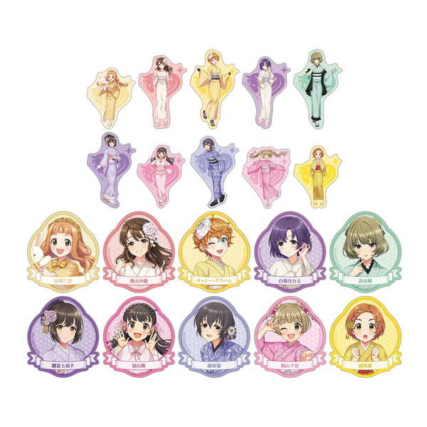 アイドルマスター シンデレラガールズ トレーディングダイカットステッカー 描き下ろし レース着物ver. 1BOX【予約 07/中 発売予定】