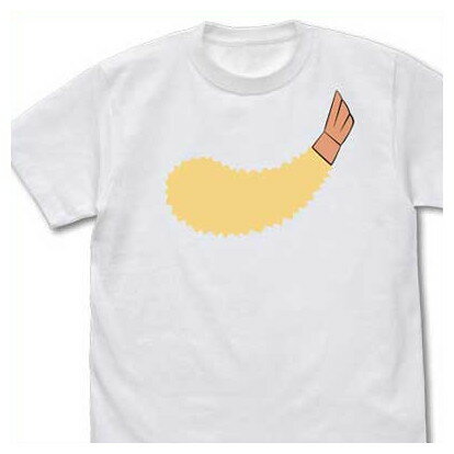 宇宙よりも遠い場所 Tシャツ 日向のエビフライ WHITE-L【予約 再販 9月上旬 発売予定】画像