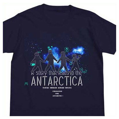 宇宙よりも遠い場所 Tシャツ NAVY-L【予約 再販 9月上旬 発売予定】画像