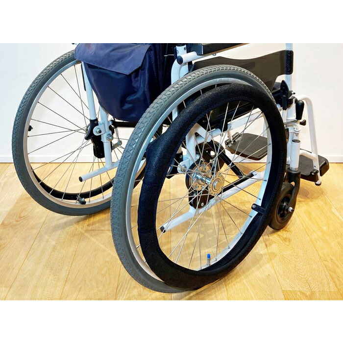 ソフグリ2 車いす ハンドリムカバー グリップ強化 すべりにくい 伸縮素材 冬の冷たさ軽減 夏の熱さ防止 2本入 在宅介護 介護施設 病院 入院 リハビリ あい・あーる・けあ