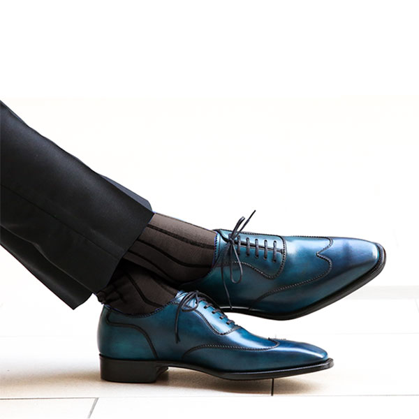 【OTSUKA M-5 Hi-Design Works】 M5-1104　内羽根ブラインドブローグ [M5-1104 Blind Brogue Oxford]【2026年6月下旬頃出荷】