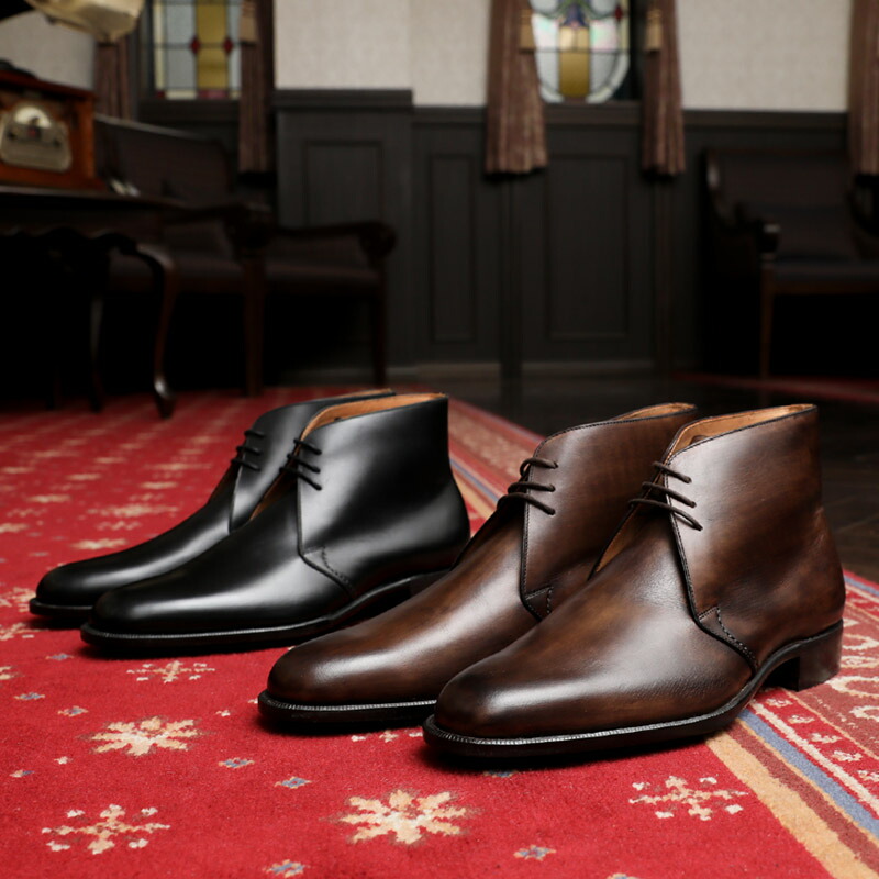 grancy 革靴　サイズ40 GRANCY ビジネスシューズ 「GRANCY」Metal Plate Leather Shoes