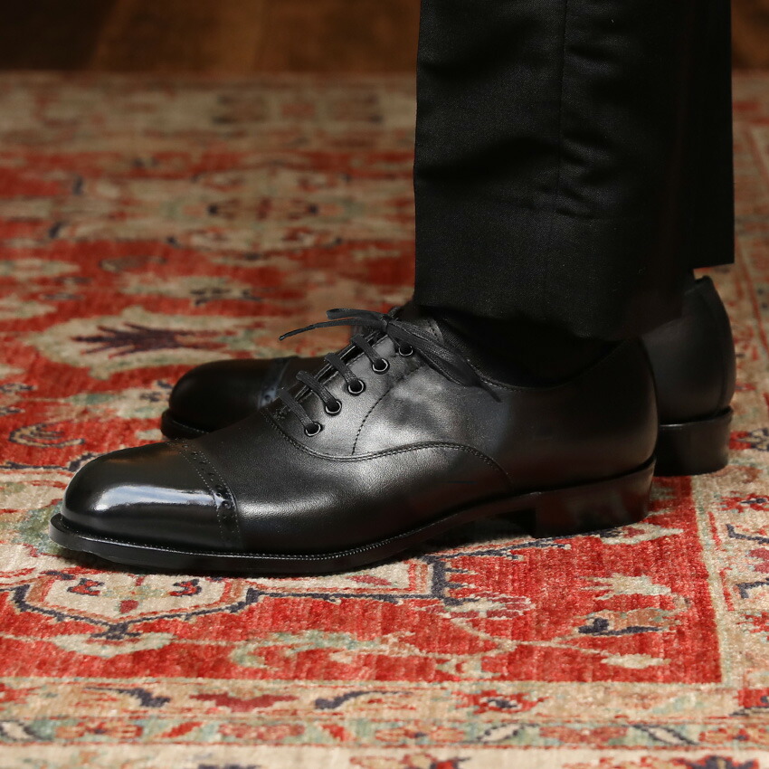 美品】 大塚製靴 オーツカ プレーントゥ OT-1002 ブラック 黒