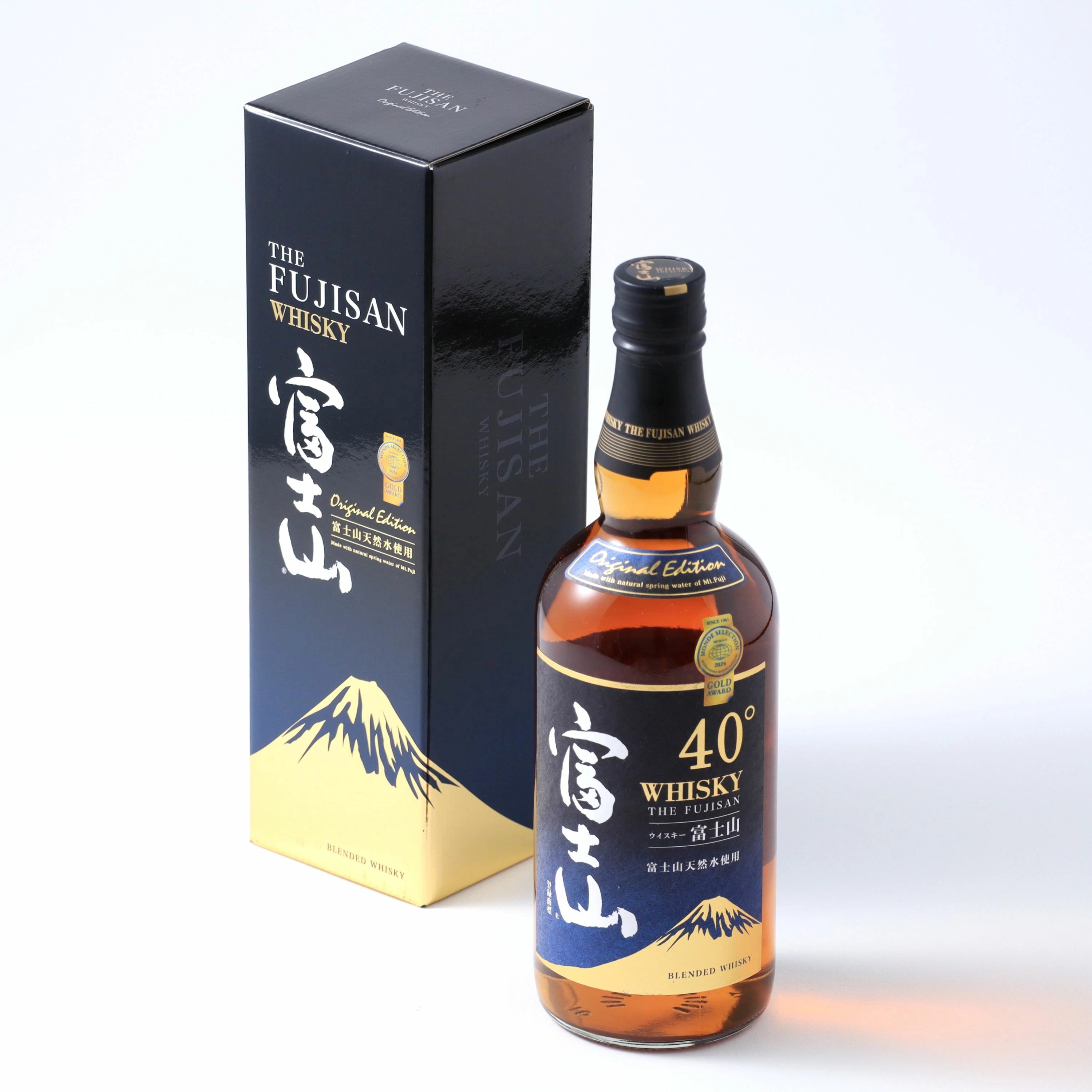 富士山　ウイスキー　黒　12本セット 楽天市場】【送料無料】富士山ウイスキー40° 700ml 12本セット