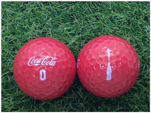 コカ コーラボール Coca Cola 年モデル レッド ｓ級 ロストボール ゴルフボール 1球バラ売り 人気商品ランキング