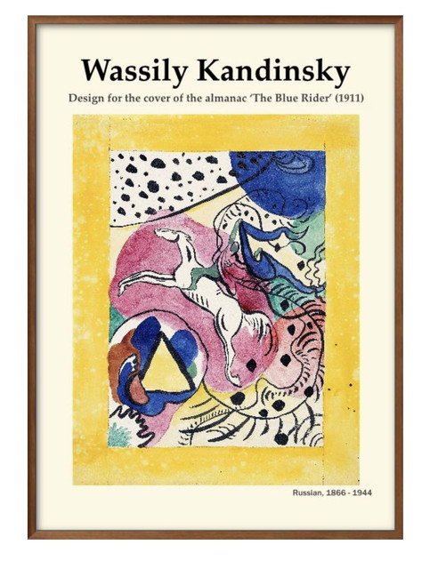 楽天市場】【ライセンスプリント】ワシリー カンディンスキー ポスター