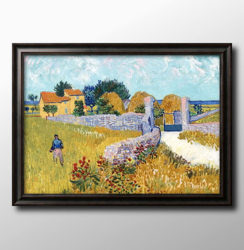 楽天市場】フィンセント ファン ゴッホ 麦を束ねる農婦 A3 サイズ