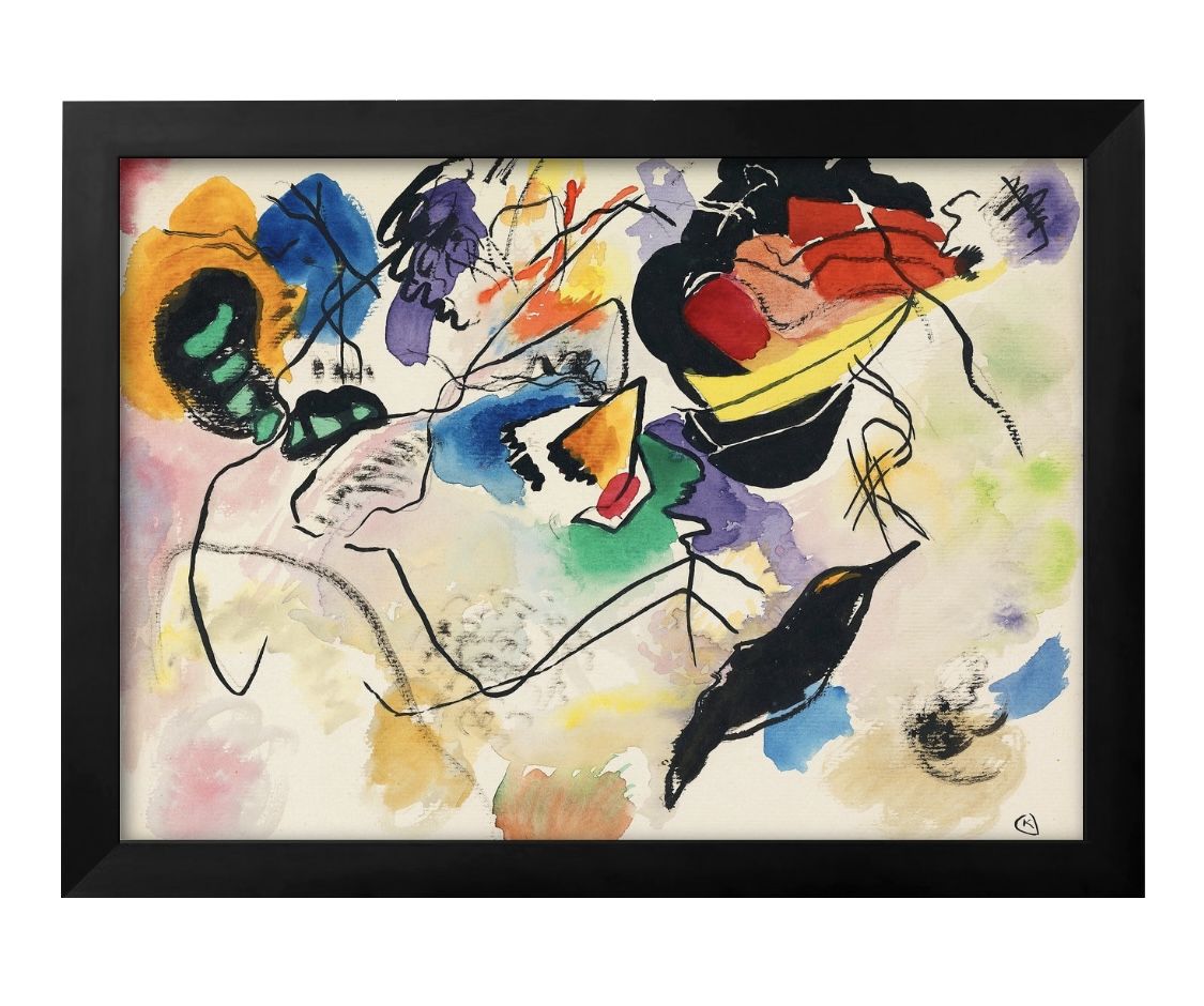 楽天市場】ワシリー カンディンスキー いくつかの円 A3 サイズ