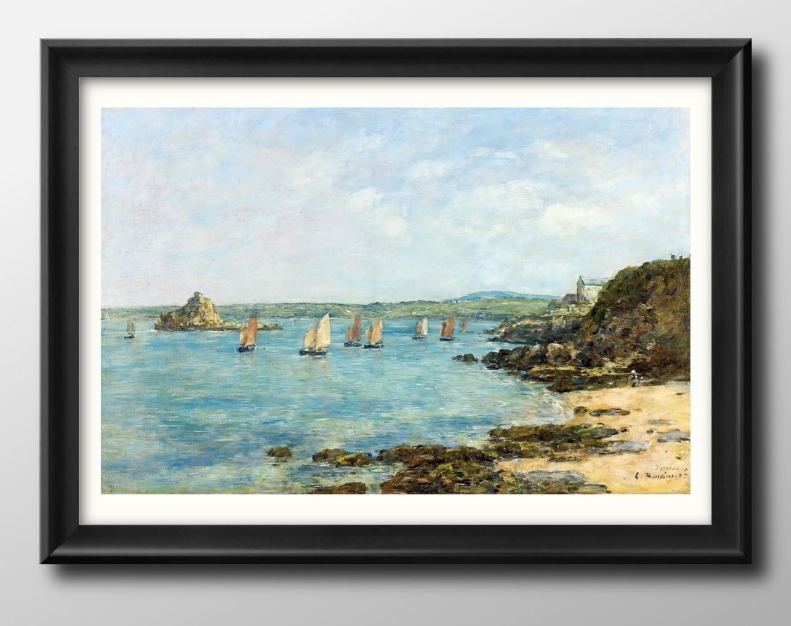 楽天市場】ウジェーヌ ブーダン Le Havre, Bassin De L'eure A3 サイズ