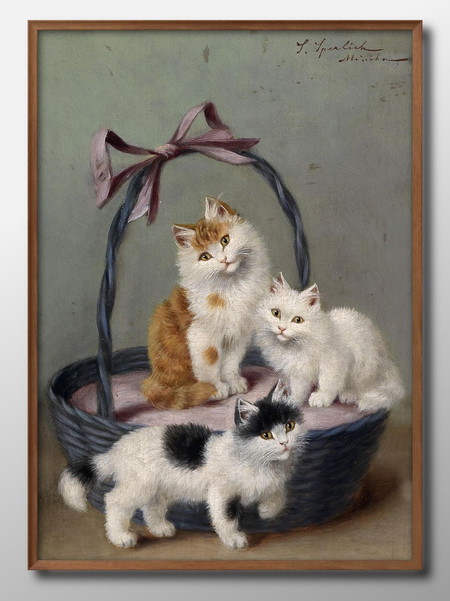 楽天市場】☆ F4号 アルフレッド・アーサー・ブルネル 「猫の家族