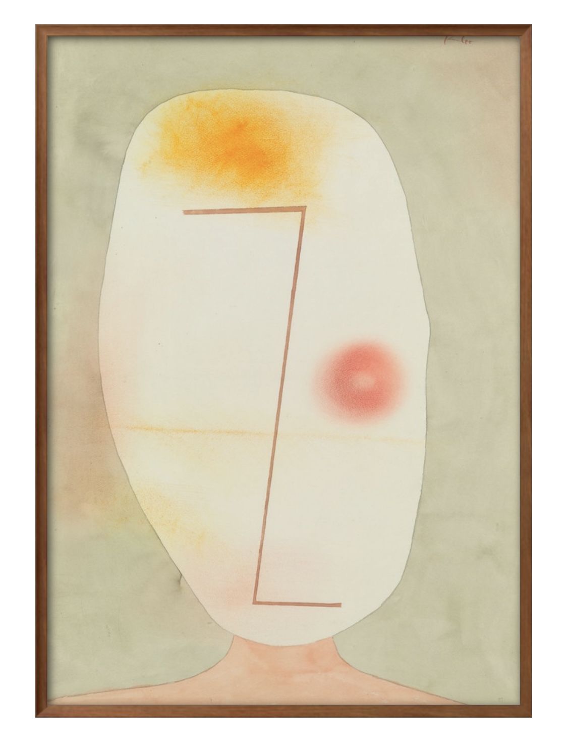 パウル・クレー【フレームサイズ  52.5×41cm】 パウル・クレー【フレームサイズ 52.5×41cm】