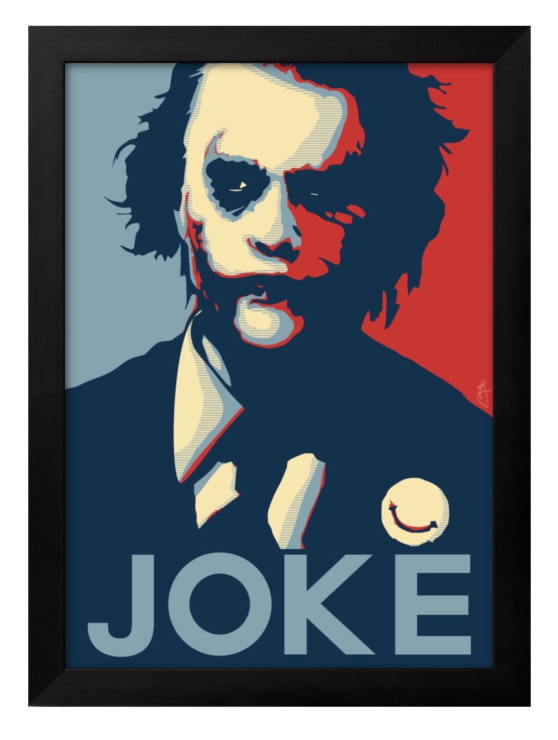 楽天市場】アートフレーム ジョーカー 絵画 KEETATAT SITTHIKET