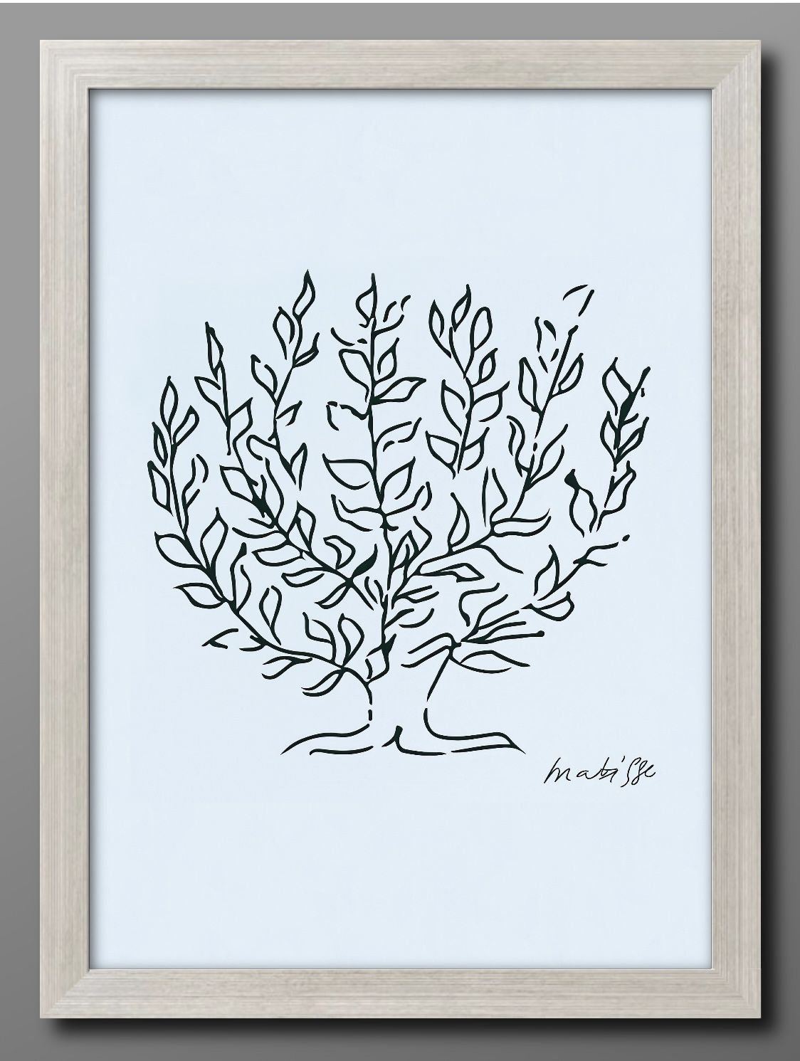 楽天市場】アンリ マティス マチス 低木 ブルー A3 サイズ ポスター