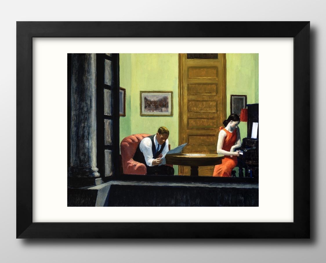 楽天市場】エドワードホッパー 夜の窓 A3 サイズ ポスター アート