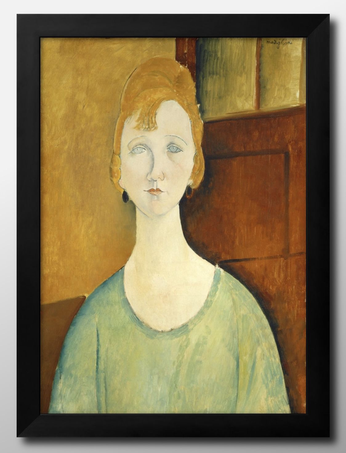 楽天市場】アメデオ モディリアーニ ジャンヌ エビュテルヌの肖像 A3