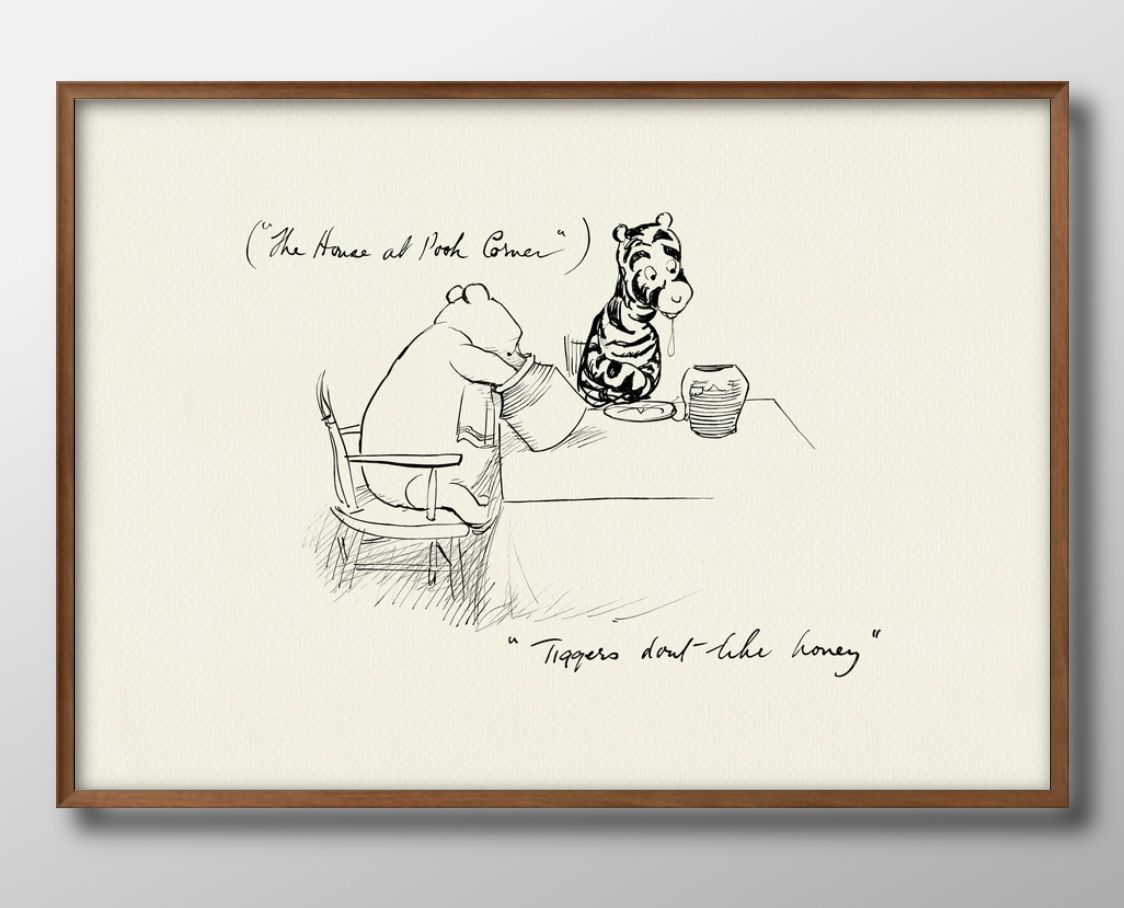 楽天市場】クラシックプー A3 サイズ ポスター アート おしゃれ 絵画