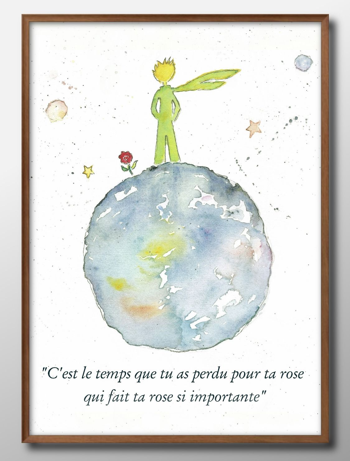 楽天市場】おしゃれポスター 星の王子さまシリーズ A4 A3 A2